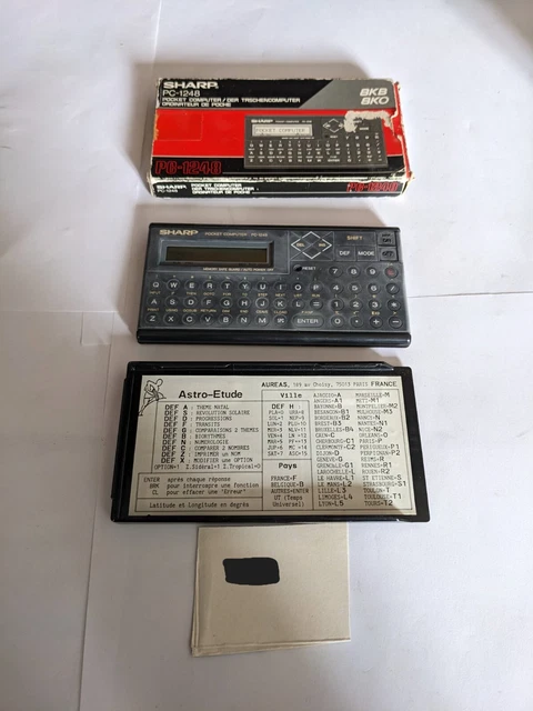 sharp 1245 ne s'allume pas calculatrice calculator