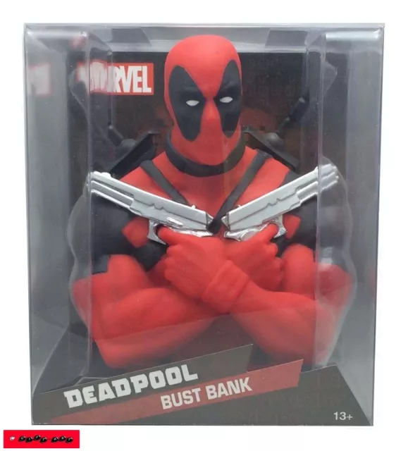 MARVEL - DEADPOOL Bust Bank / Coin-Bank / Spardose / NEU+OVP