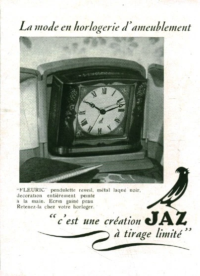 Pièce D'horlogerie Ancienne JAZ – Roue Grande Moyenne – Mouvement Horloge