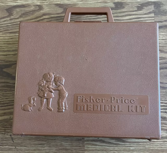 Vintage 1977 Fisherprice medical kit