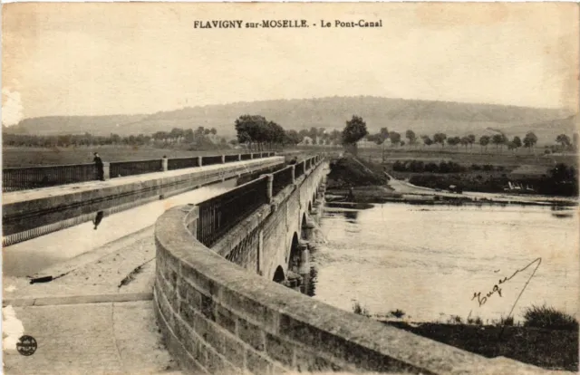 CPA FLAVIGNY-sur-MOSELLE - Le PONT-Canal (483555)