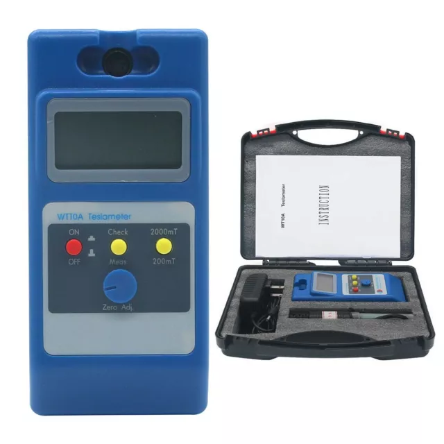 Professional Handheld Gauss Meter WT10A for Accurate Magnetic Field Assessment