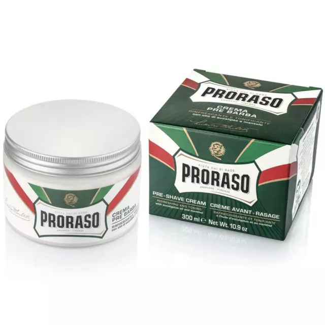 Proraso Eucalyptus & Menthol Refresh Pre-Shave Cream 300ml