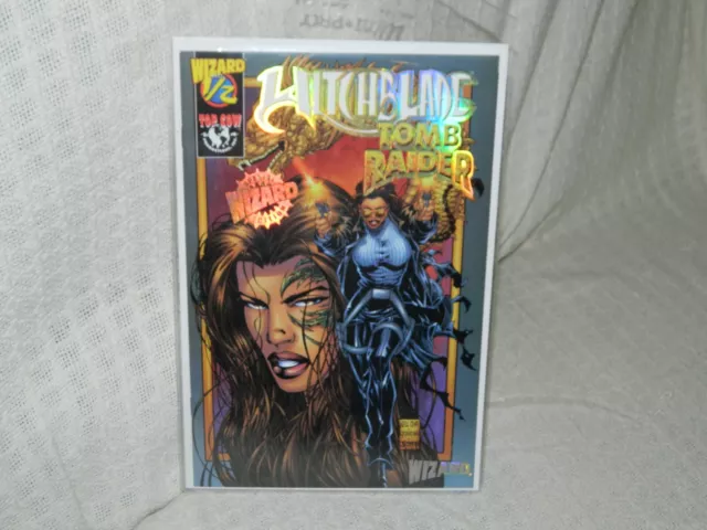 Top Cow Wizard Special Edition #1/2 Witchblade Tomb Raider Comic Book w/ COA