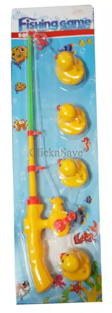 HOOK A DUCK Game Hook The Ducks Family Fun Bath Fishing Indoor Outdoor Game  £12.89 - PicClick UK