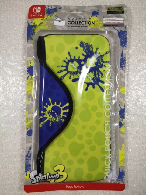 Quick Pouch Collection Splatoon 3 Switch Japan New