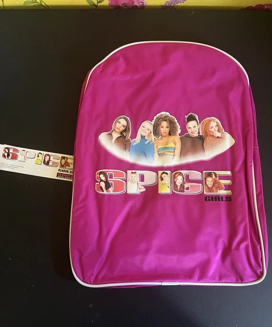 SPICE GIRLS 1997 Official Pink Backpack / Rucksack / Bag  display picture 3