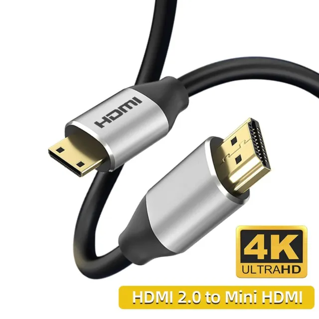 Vitesse élevée Cordon d'adaptateur Mini câble HDMI vers HDMI HD 2.0 4K 1080P