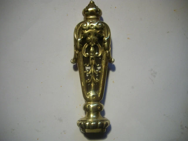 Broche Vintage Beatrice Chateau - Bronze Doré à La Cire Perdue - Années 90 - Magnifique !