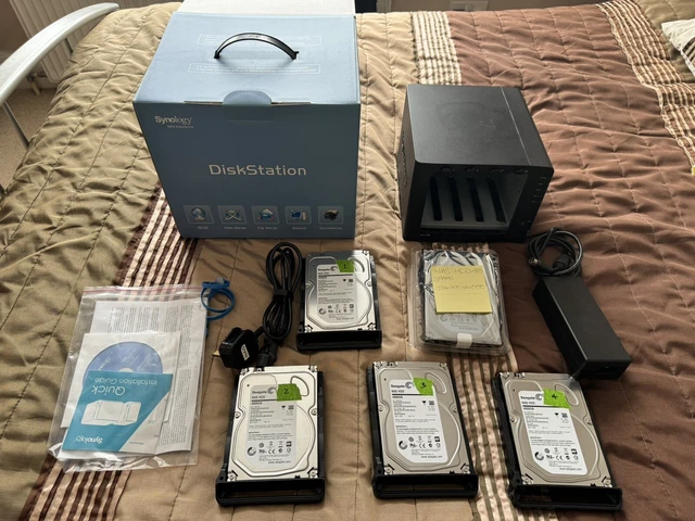 Ds412 SYNOLOGY DS412+ 4 Bay SATA NAS All In One Gigabit Lan USB 3.0 £620.00 ...