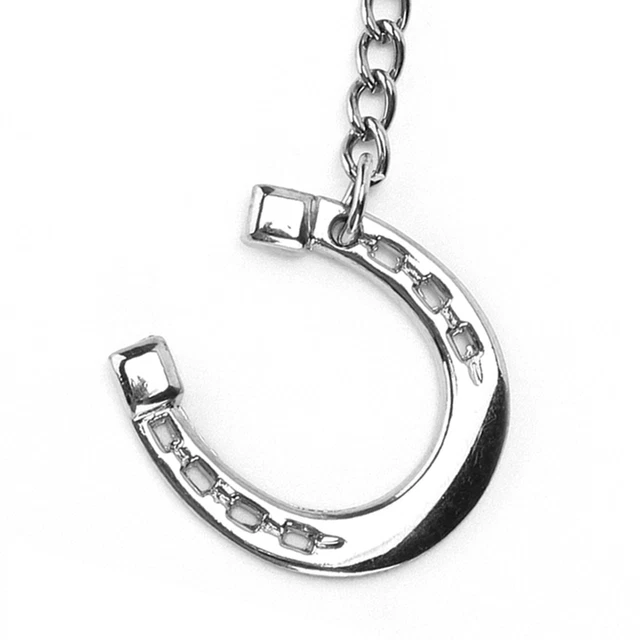 Snaffle Bit Keychain Horseshoe Shaped Keychain Horse Bits Keychain For Car K Lhp