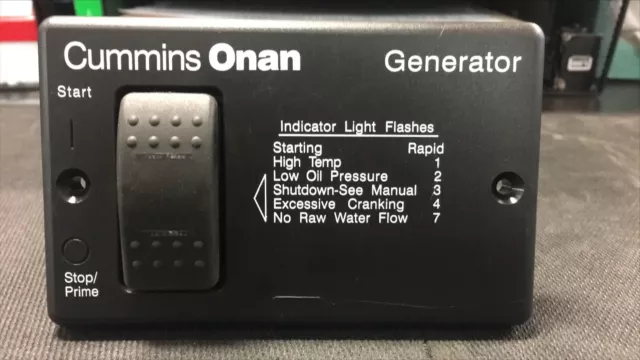 Onan 300-5727-01 Remote Panel Kit