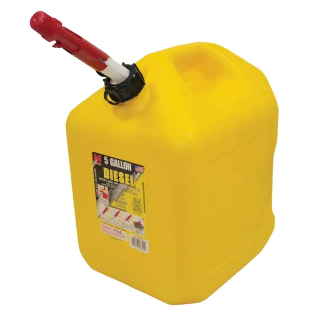 New 5 Gallon Plastic Diesel Fuel Can 765-512