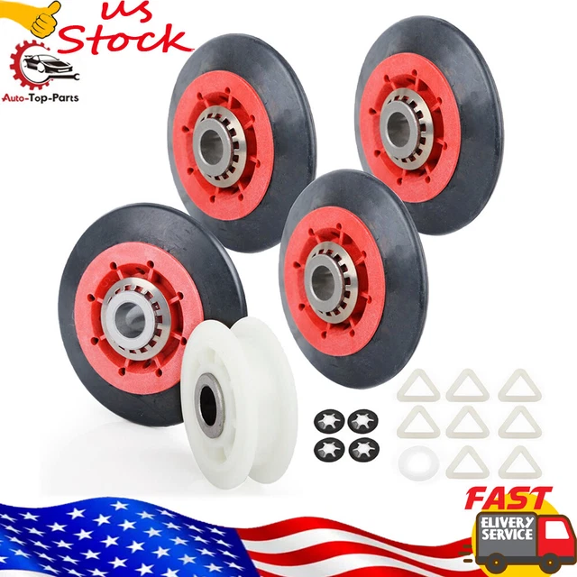 4392067 DRYER REPAIR Kit Belt Rollers & Idler For Whirlpool Kenmore