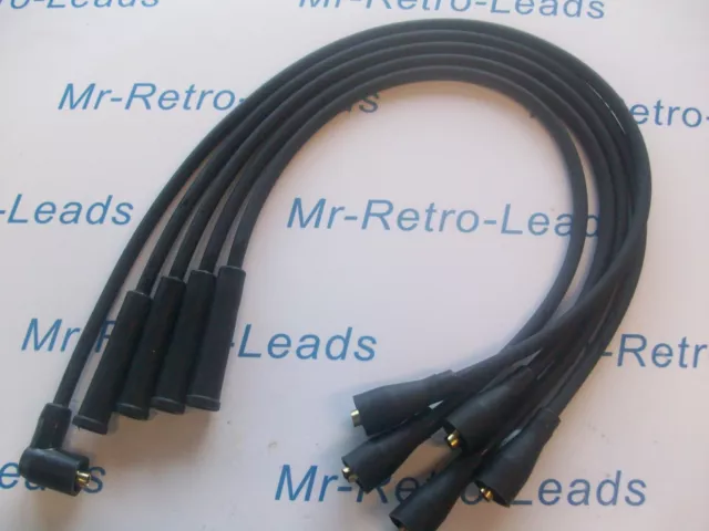 Black 8Mm Performance Ignition Leads For Triumph Tr7 Late Type Quality Leads Ht