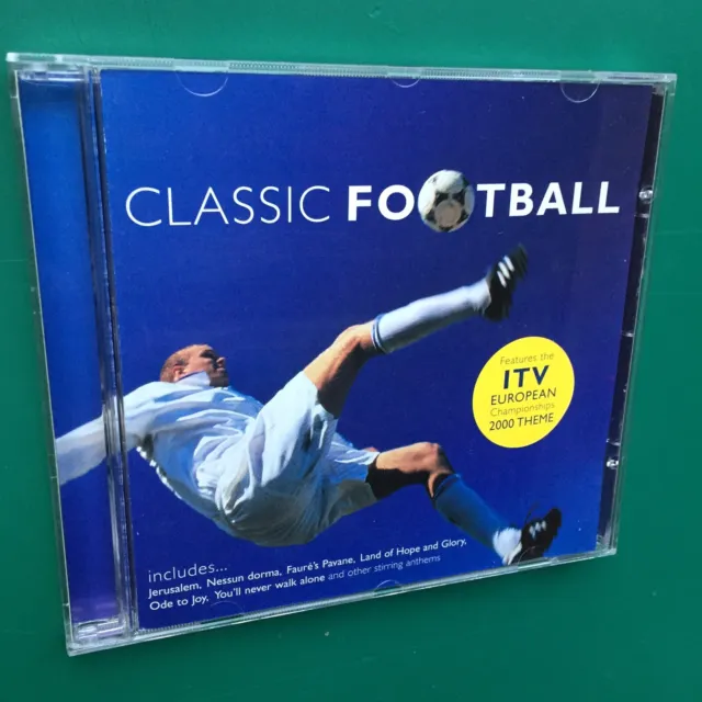 CLASSIC FOOTBALL ITV Pop Soundtrack Themes CD World Cup Euro 2000 Championships