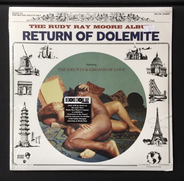 The Rudy Ray Moore Album / Return Of Dolemite RSD (2019) *New Sealed* Vinyl LP
