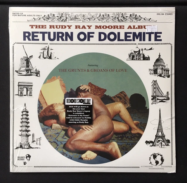 The Rudy Ray Moore Album / Return Of Dolemite RSD (2019) *New Sealed* Vinyl LP The Rudy Ray Moore Album / Return Of Dolemite RSD (2019) *New Sealed* Vinyl LP