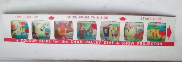 Misprint ERROR SLIDE - WILLIAM TELL - 1965 - CHAD VALLEY Give A Show Projector