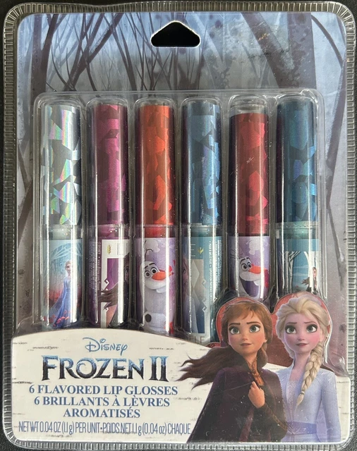 Disney frozen II 6 flavored Lip Glosses