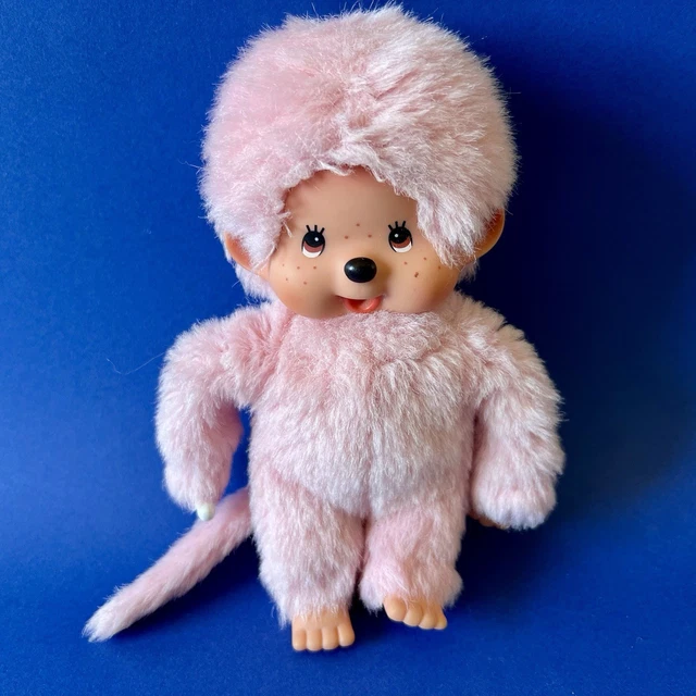 Peluche Kiki Le Vrai rose pastel vintage Ajena Sekiguchi 197 45