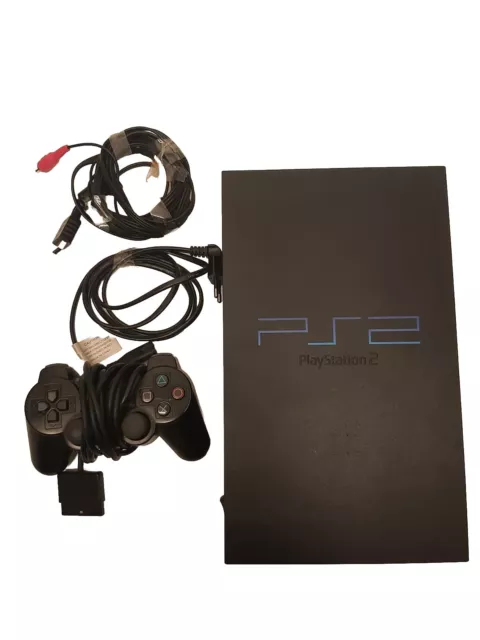 PlayStation 2 Sony PS2 Fat 1 Tb 309 Top Games Bundle - 2 Controllers  Refurbished