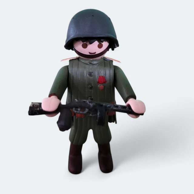 PLAYMOBIL CUSTOM WW2 SOLDADO POLICIA EJERCITO ALEMAN SEGUNDA GUERRA