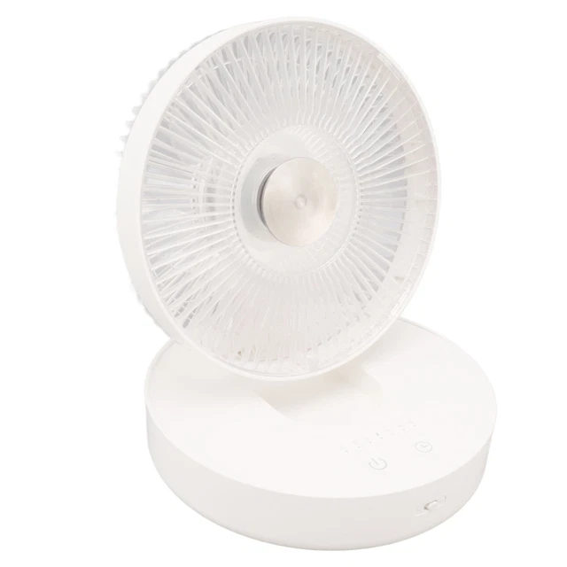 Ventilateur De Camping LED 4 Vitesses 3 Niveaux De Luminosité Chargement USB FR