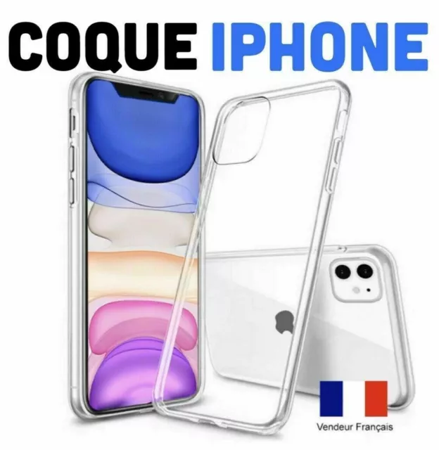 COQUE IPHONE 15 11 12 13 14 PRO MAX MINI SE 2020 XR X XS MAX 6 7 8 Plus 5