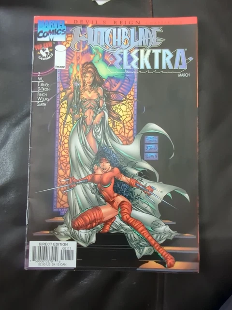 Devils Reign Chapter 6 1997 Witchblade/Electra Marvel. Top Cow Comics