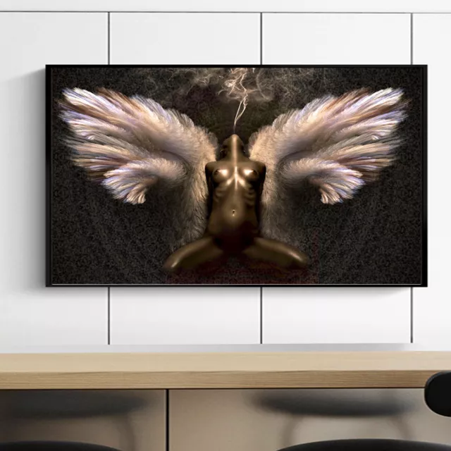 Abstract Angel Girl Poster Canvas Painting Wall Art Home Decor Pictures Prints