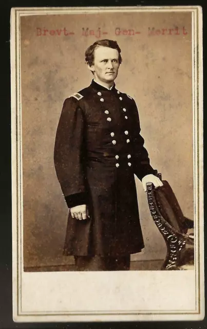 Civil War CDV Union Cavalry General Wesley Merritt