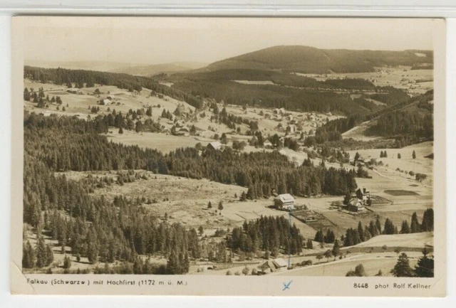 GERMANY Postcard RPPC View Of Falkau Schwarzwald - Black Forest vintage 01