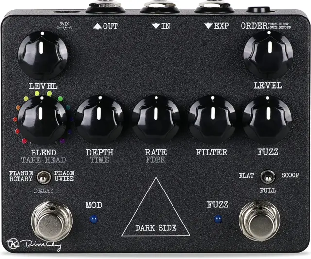 Dark Side Fuzz Mod Workstation Pedal, Black (Kdark)