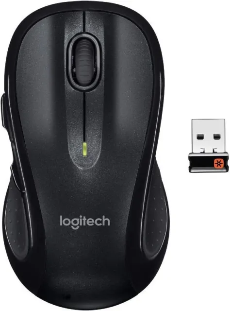 Logitech M510 Wireless Computer Mouse Dark Gray Brand New 910-001822