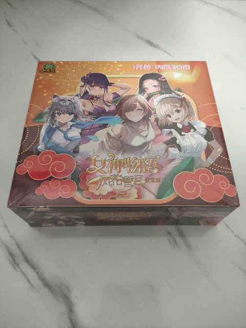 Goddess Story - Sealed Anime Waifu Trading Card Booster Box - Set NS-08