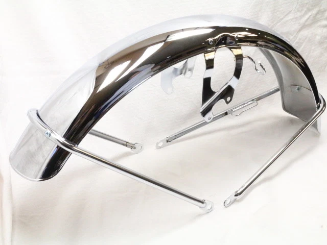 Honda CB 550 Quatre K0 K1 K2 Chrome Avant FENDER Reproduction Part " Fabriqué En