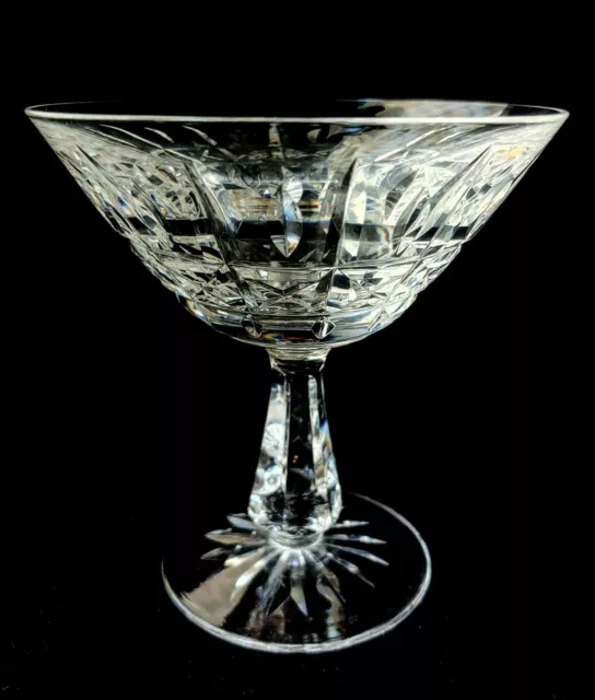 KYLEMORE WATERFORD Stem Champagne/Tall Sherbert 4 3/4" Cut Crystal 5 Available B