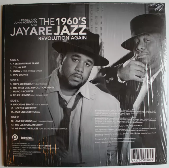 J Rawls John Robinson Jay Are – The 1960's Jazz Revolution Again (2LP 2009) 2