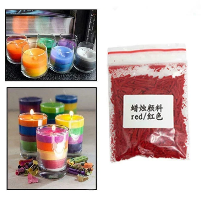 DIY CANDLE WAX Dye Paints Pigment Chip Paraffin Colouring Making For