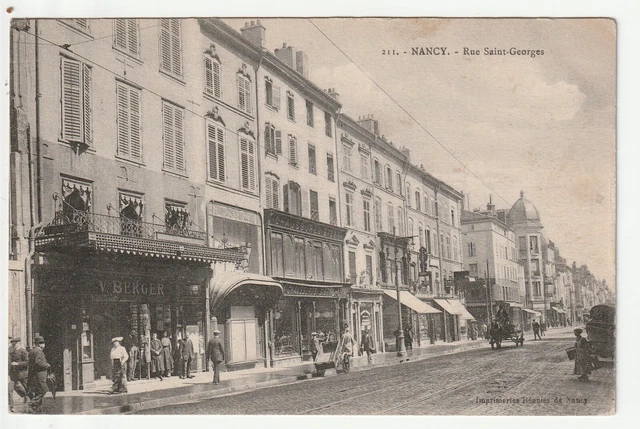NANCY - M. & M. - CPA 54 - Magasin Victor Berger Rue St Georges