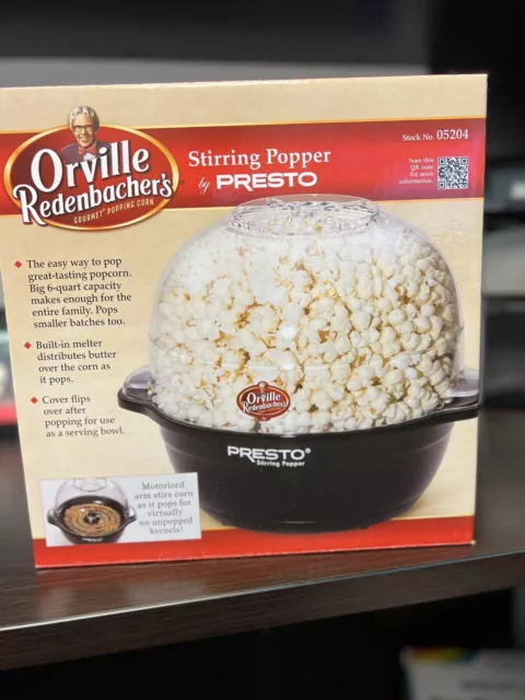 85833 - Presto Orville Redenbacher's Popcorn Maker Cover/Serving Bowl