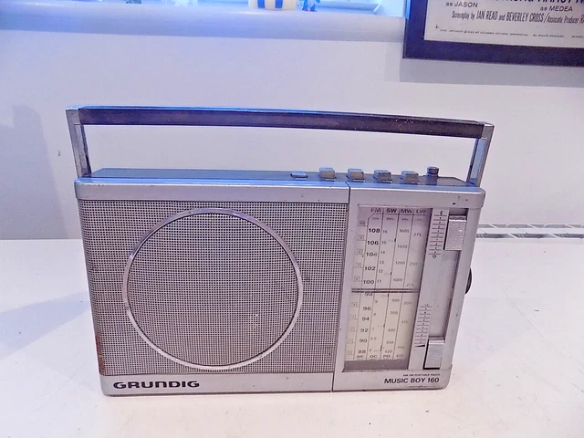 Walkman Grundig Beat-Boy 160 – Lecteur Cassette Stéréo Vintage – 1985 – Testé Et Fonctionne