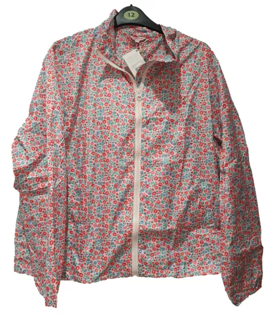 Cath Kidston Ashbourne Ditsy Impermeabile corto NUOVO con etichetta Cath Kidston Ashbourne Ditsy Cappotto Mac Grande