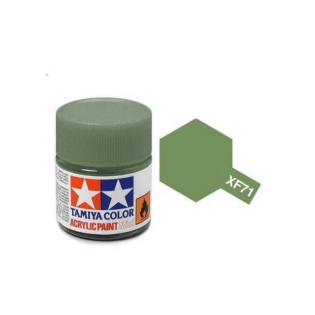 Tamiya – Peinture Maquette XF-5 Vert Mat – Pour Blindés Et Figurines – 81705