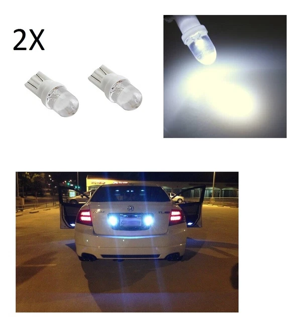 2 Luci LED Posizione T10 Rosso 12V - Lampadine Auto 4 SMD 6000K - Foto 2