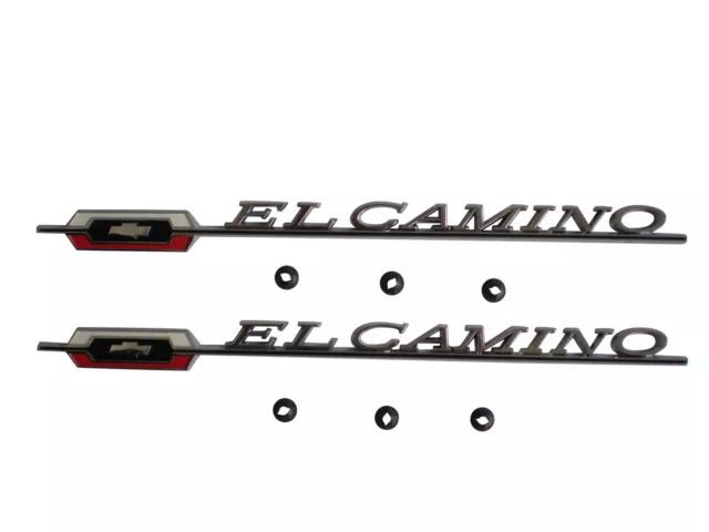 66 El Camino Quarter Panel Emblems