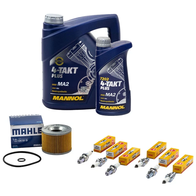 ENTRETIEN KIT FILTRE à Huile Bougie Huile 3L pour Yamaha XTZ 700 Tenere