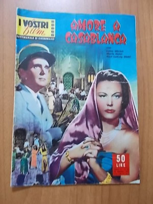 Maria Holst I Vostri Film 25/1957 AMORE A CASABLANCA con Luise Ullrich 