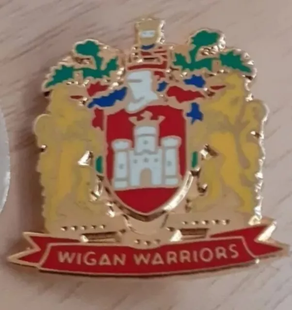 Wigan Warriors Rugby 🏉 League Badge Wear With Pride Ideal Gift For Supporter